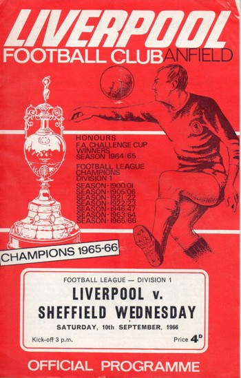 Match programme